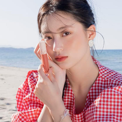 Lip Stains for Girls and Women, Zero Velvet Lip Tint Shell Beach Nude Series (#16 BURNY NUDE)