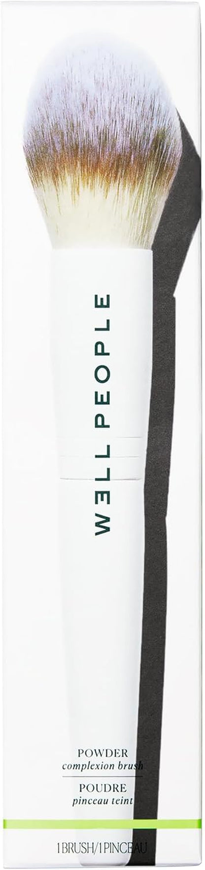 WELL PEOPLE Fluffy Vegan Powder Brush - Plant-Based and Cruelty-Free Clean Beauty Tool