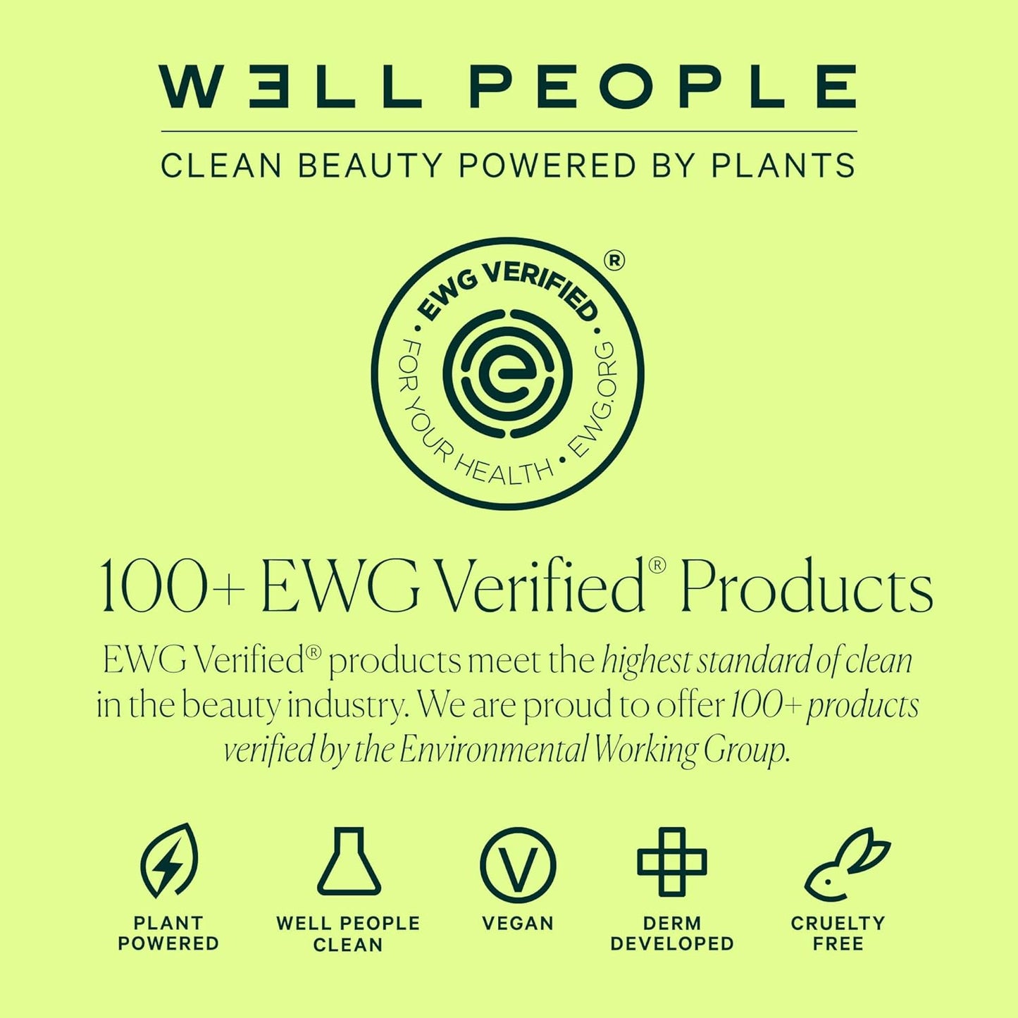 WELL PEOPLE Fluffy Vegan Powder Brush - Plant-Based and Cruelty-Free Clean Beauty Tool
