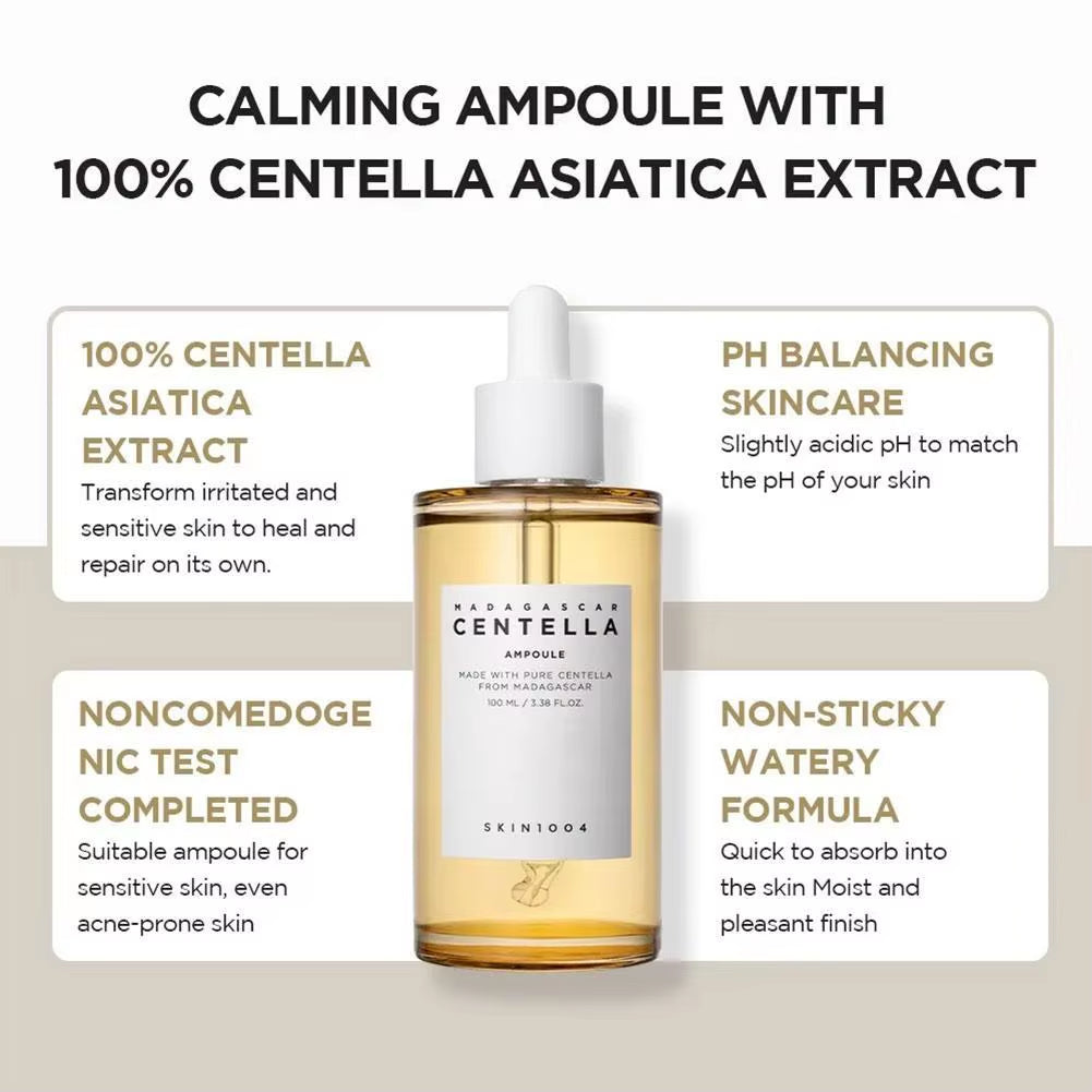 Centella Toner Serum Centella Asiatica Ampoule Essence Moisturize for Sensitive Skin Acne Remove Face Care Lotion Korea Cosmetic