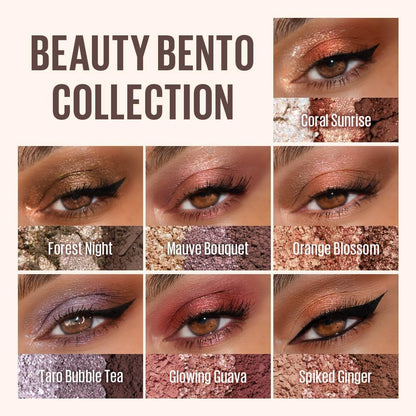 Beauty Bento Collection | Mosaic Chrome + Shimmer + Matte | 19 Forest Night - Khaki Brown | 2019 Best of Beauty Award in Glitter-Pressed Category