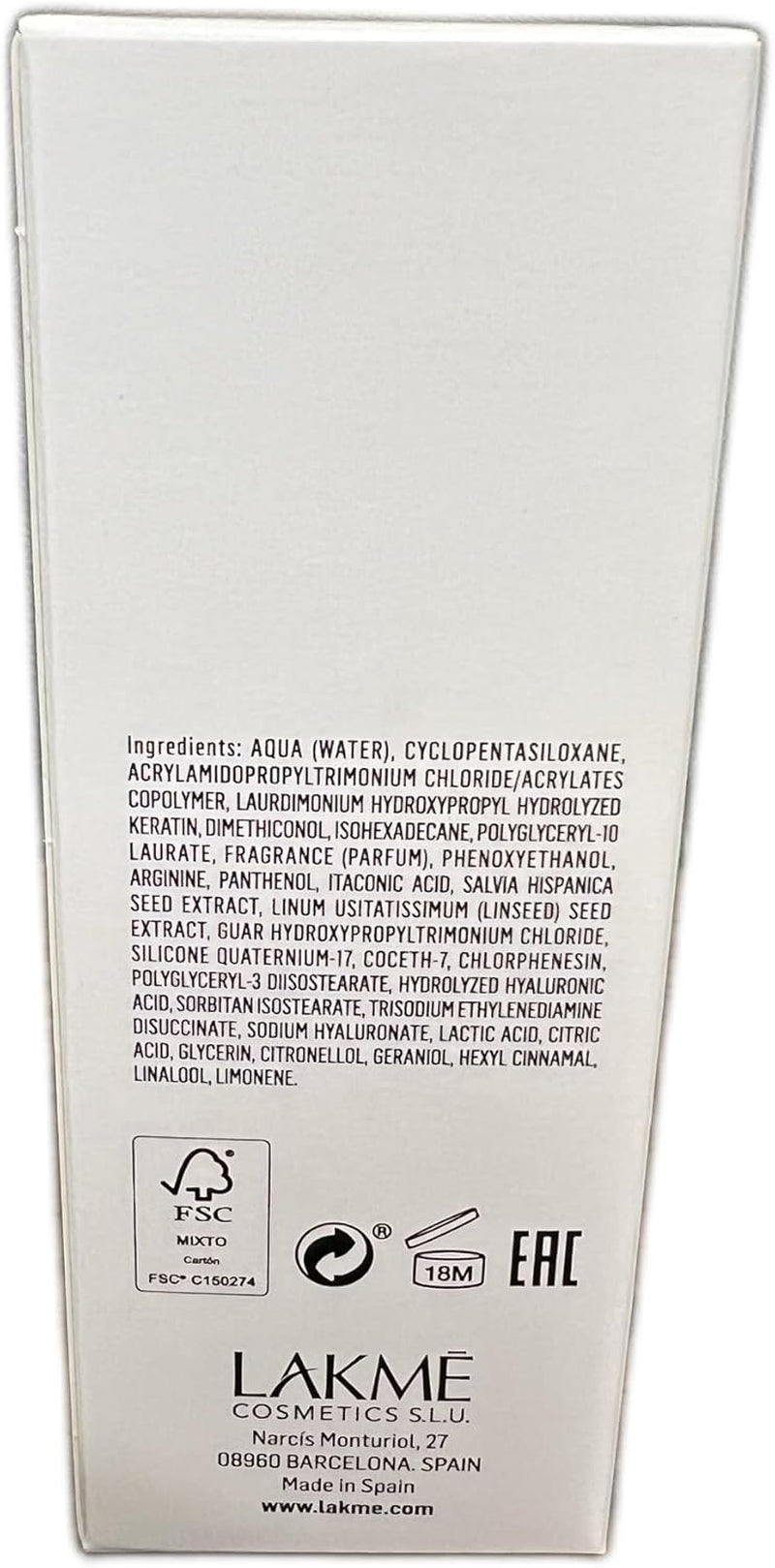 Lakme K 2.0 Recover Hyaluronic Treatment | Deep Repairing Nd Protective Treatment (100 Ml)